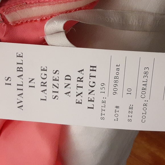 Bill levkoff pink  size 10 dress - Picture 15 of 16